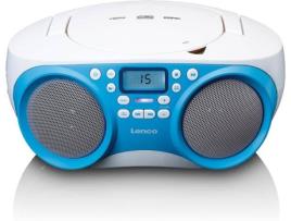 Rádio Portátil  LENCO SCD 301 (Azul - 13 W)