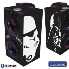 Coluna Bluetooth Portátil 2x3w Aux/Bat Starw Led Lexibook