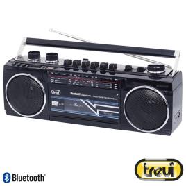Rádio MP3 c/ MW/FM/SW1-2 Bluetooth Preto TREVI