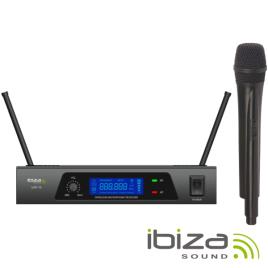 Central 1 Microfone S/Fios 1 Canal Uhf 864.90mhz Ibiza
