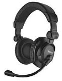 Headset Trust Como Chat P/ PC E Notebook