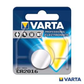 Pilha Lithium Botão CR2016 3V Blister VARTA
