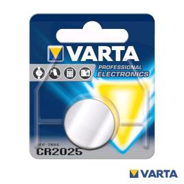 Pilha Lithium Botão CR2025 3V Blister VARTA