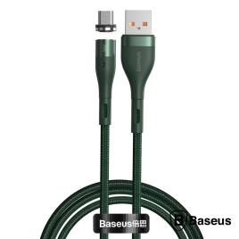 Cabo USB-A 2.0 Macho / MicroUSB Magnético 1m Verde BASEUS