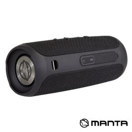 Coluna Bluetooth Portátil 2x5W USB/SD/FM/AUX/Bat MANTA