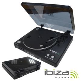 Gira-Discos 33/45rpm C/Usb/Rec/Sd Software Audacity Ibiza