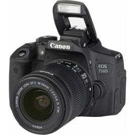 Máquina Fotográfica Reflex  EOS 750D (APS-C)