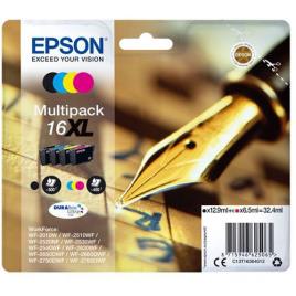 Multipack Tinteiro Epson 16XL - C13T16364012 - Preto | Ciano | Amarelo | Magenta