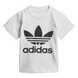 Adidas Originals T-shirt de mangas curtas, 3/6 meses-3/4 anos
