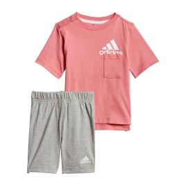 Adidas Performance Conjunto t-shirt e calções, 3 meses - 4 anos