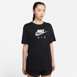 T-shirt sportswear, mangas curtas e gola redonda