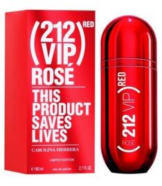 Carolina Herrera 212 Vip Red Rose Limited Edition - Eau de Parfum - 80Ml