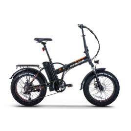 bicicleta elétrica URBANGLIDE EBIKE C7 10AH BLACK & ORANGE - Dobrável - 47509