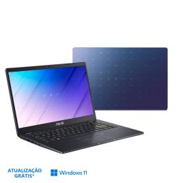 ASUS Portátil E410MA-N4DHDAO3, 14”, Intel® Celeron™ N4020, 4 GB RAM, 64 Gb eMMC, Preto