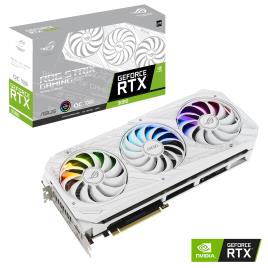 Placa Gráfica Asus ROG Strix GeForce RTX 3080 V2 10GB GDDR6X OC White Edition LHR