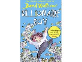 Livro Billionaire Boy de David Walliams (Inglês)