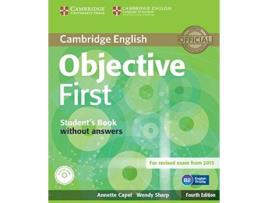 Livro Objective First Certificate Student -Key 4ªed de Vários Autores (Inglês)