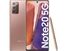 Smartphone SAMSUNG Galaxy Note 20 5G (6.7'' -  8 GB - 256 GB - Cobre Místico)