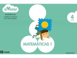 Livro Matemáticas 4 Años 1ºtrim.¡A Volar! Todos Al Agua de VVAA (Espanhol)
