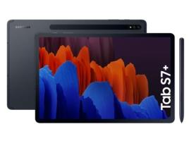Tablet SAMSUNG Galaxy Tab S7+ (12.4'' - 128 GB - 6 GB RAM - Wi-Fi - Preto)