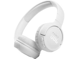 Auscultadores Bluetooth JBL T510 (Over Ear - Branco)