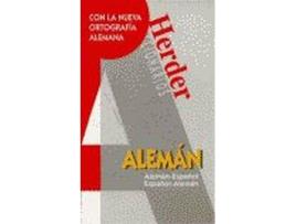 Livro Diccionario Herder Alemán-Español/Español-Alemán de Vários Autores (Alemão)