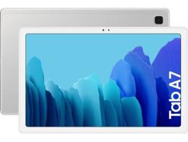 Tablet SAMSUNG GalaxyTab A7 (10.4'' - 32 GB - 3 GB RAM - Wi-Fi+4G - Prateado)