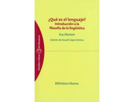 Livro Que Es El Lenguaje de Esa Itkonen (Espanhol)