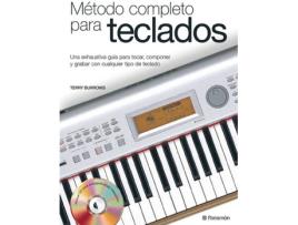 Livro Método Completo Para Teclados (1 Tomo + 1 Cd) de Terry Burrows (Espanhol)