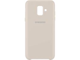 Capa SAMSUNG Galaxy A6 2018 Dual Layer Dourado