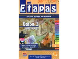 Livro Etapas 2.(+Cd).(Alumno+Ejercicios) de Vários Autores (Espanhol)