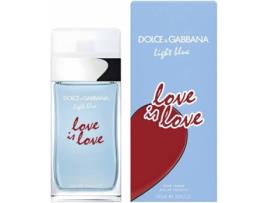 LIGHT BLUE LOVE IS LOVE limited edition eau de toilette vaporizador 100 ml