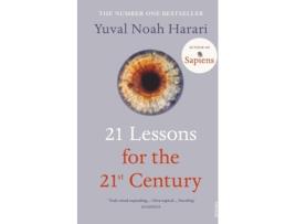 Livro 21 Lessons For The 21St Century de Yuval Noah Harari (Inglês)