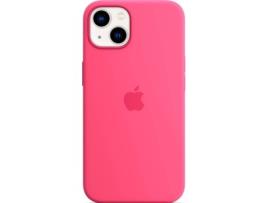 Capa MagSafe iPhone 13 APPLE Silicone Toranja Rosa