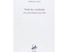 Livro Todo Ha Cambiado de Paul-Louis Courier (Espanhol)