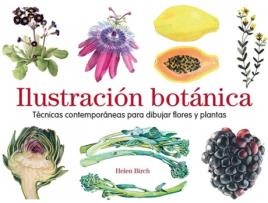 Livro Ilustración Botánica de Helen Birch (Espanhol)