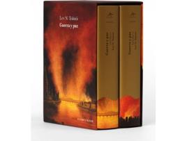 Livro Guerra Y Paz (Estuche Con Dos Volúmenes) de Lev N. Tolstói (Espanhol)