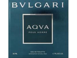 Perfume BVLGARI Aqva Pour Homme Eau de Toilette (50 ml)