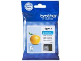 Tinteiro BROTHER LC3211C Azul