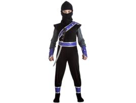 Fato de Menino  Ninja Roxo (Tam: 10 a 12 anos)