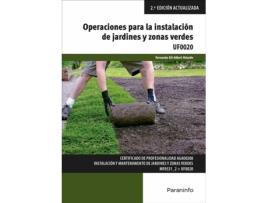 Livro Operaciones Para La Instalación De Jardines Y Zonas Verdes de Fernando Gil-Albert Velarde (Espanhol)