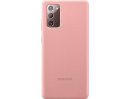 Capa SAMSUNG Galaxy Note 20 Silicone Rosa