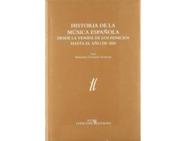 Livro Historia De La Música Española de Mariano Soriano Fuertes (Espanhol)