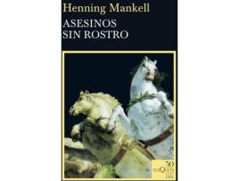 Livro Asesinos Sin Rostro de Henning Mankell (Espanhol)