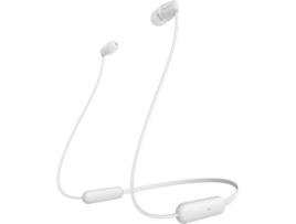Auriculares Bluetooth SONY WIC200B (In Ear - Microfone - Branco)
