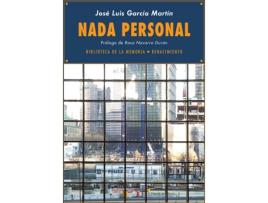 Livro Nada Personal de José Luis García Martín (Espanhol)