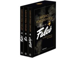 Livro Trilogía De Falcó (Pack Con Falcó , Eva , Sabotaje) de Arturo Pérez-Reverte (Espanhol)