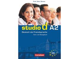 Manual Escolar Studio D (A2) (Libro).(Curso Aleman) de Varios Autores