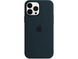 Pré-venda Capa MagSafe iPhone 13 Pro Max  Silicone Azul Abissal