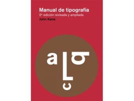 Livro Manual De Tipografia de John Kane (Espanhol)